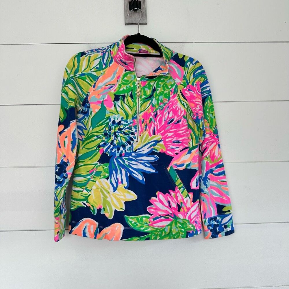 Lilly Pulitzer Women’s Extra Small UPF 50+ Skipper Pullover Sweatshirt